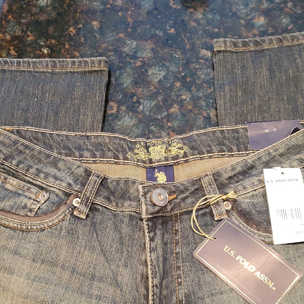 U.S. Polo Assn. Women's Dark Blue Flare Jeans